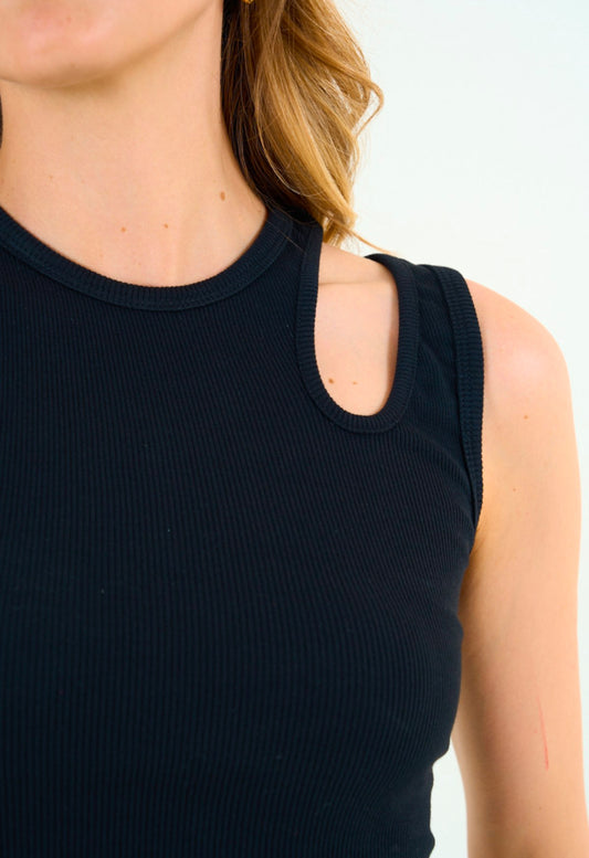 Laura top-zwart