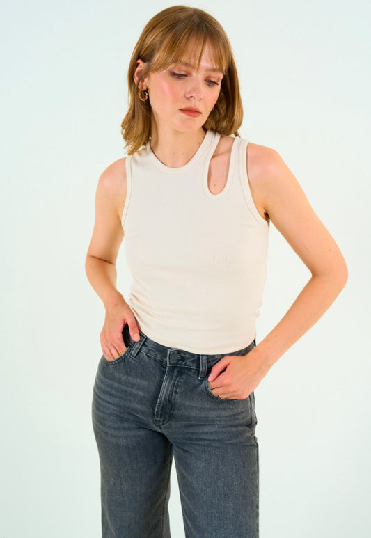 Laura top-cream